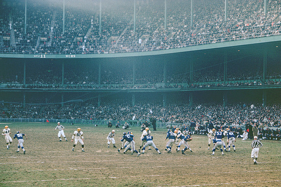 Giants vs Packers 1961