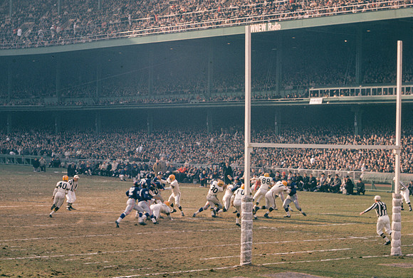 Giants vs Packers 1961